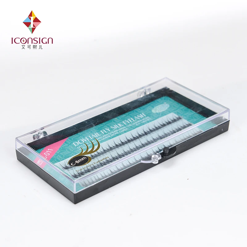 Wholesale Pre Made Volume Fans Private Label mink lashes individual eyelash extension