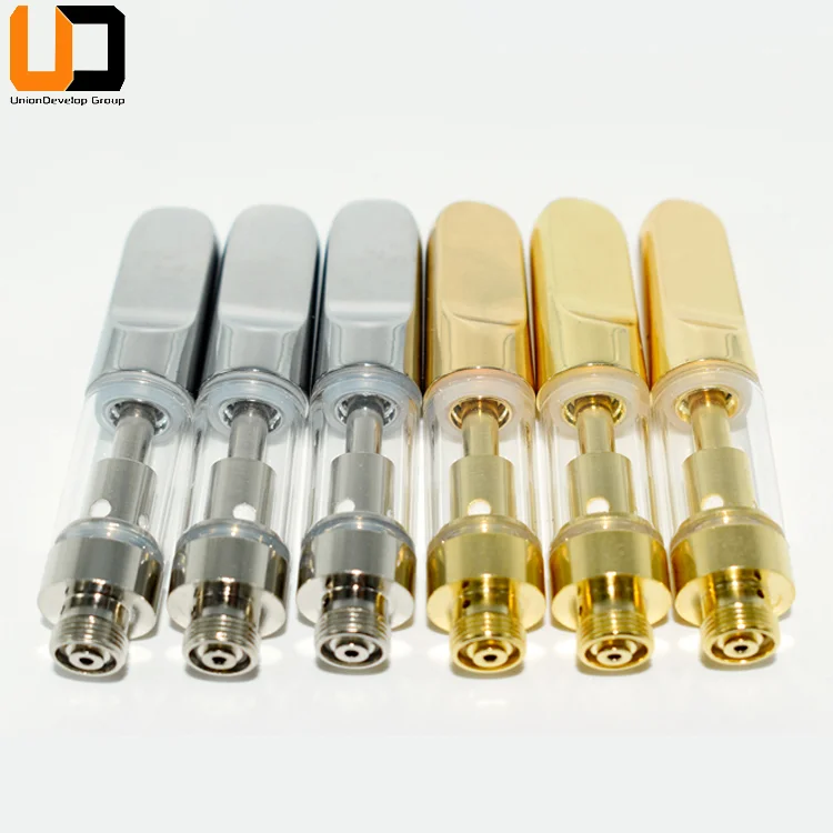 
2019 Best selling 1.0ml glass cbd cartridge reusable cbd vape pens atomizer 1.2mm/1.6mm/2.0mm oil hole ceramicoil cartridge 