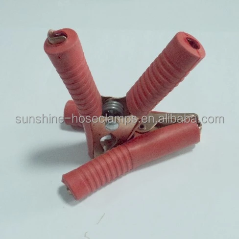 
Low Price alligator clip stainless steel to battery clamp 