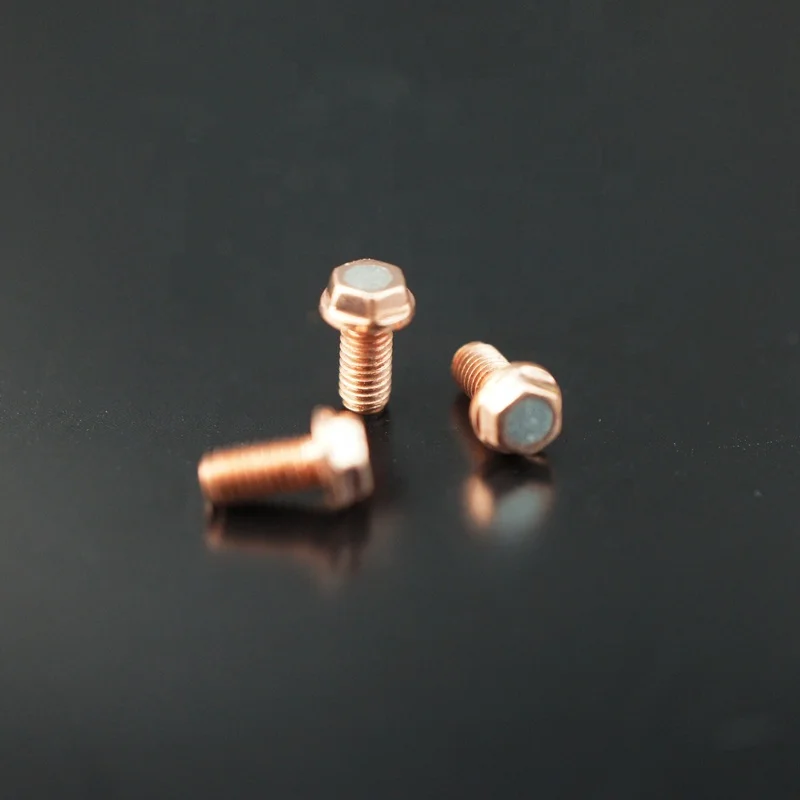 Электрические винтовые серебряные контактные заклепки