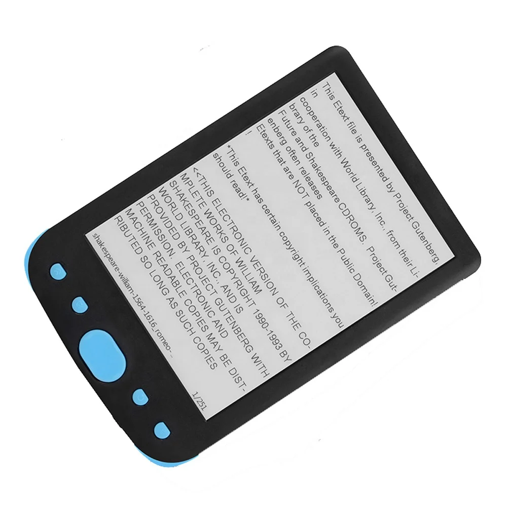 Fashion Easy 6inch High Resolution 600*800 Boox E Reader Ebook Reader