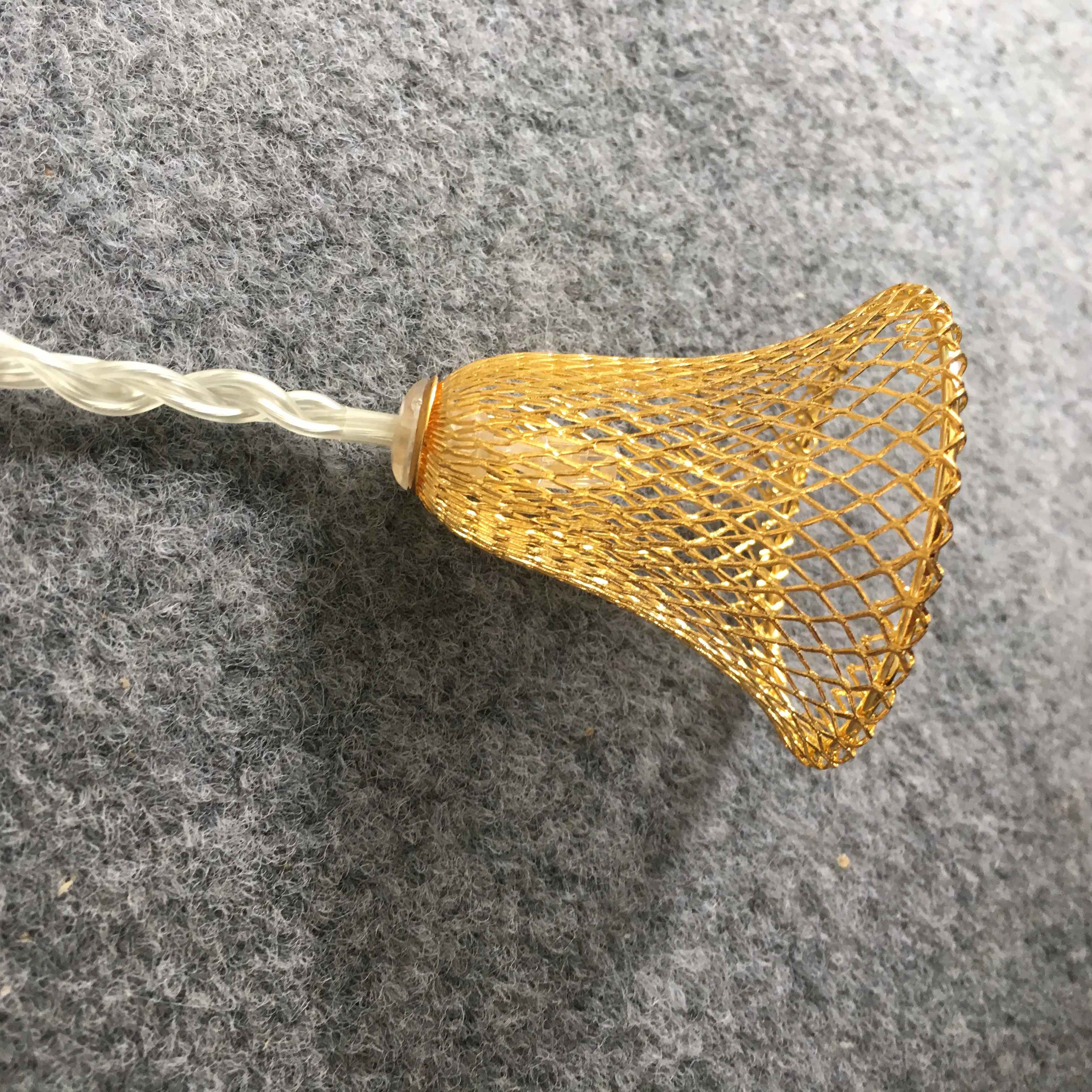 Colorful battery powered bell christmas tree holiday decoration led string light