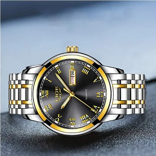 Luxury Mesh fashion man watch multi-function waterproof watch