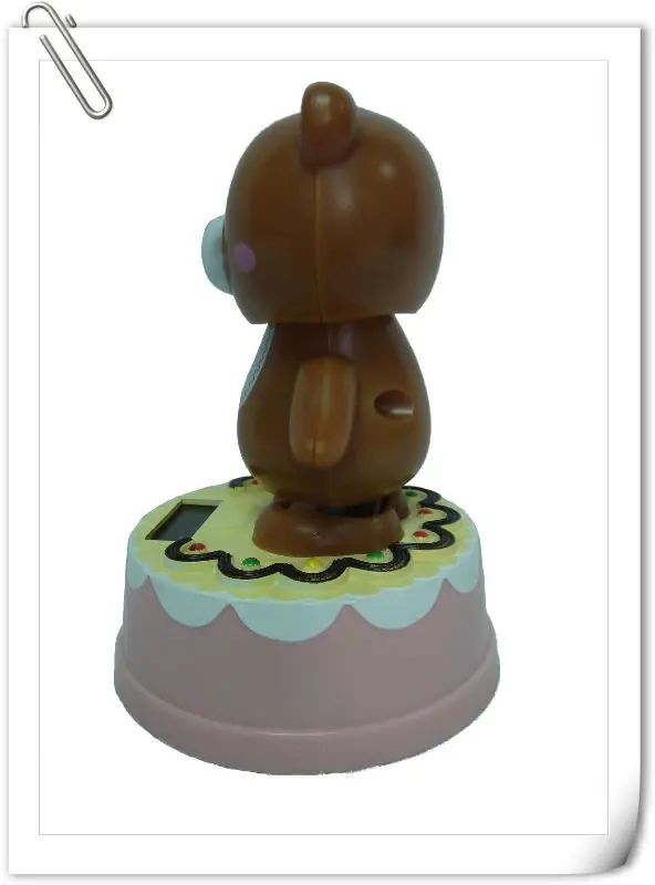 
Dancing toy flip flap solar figure cartoon animal miniature 