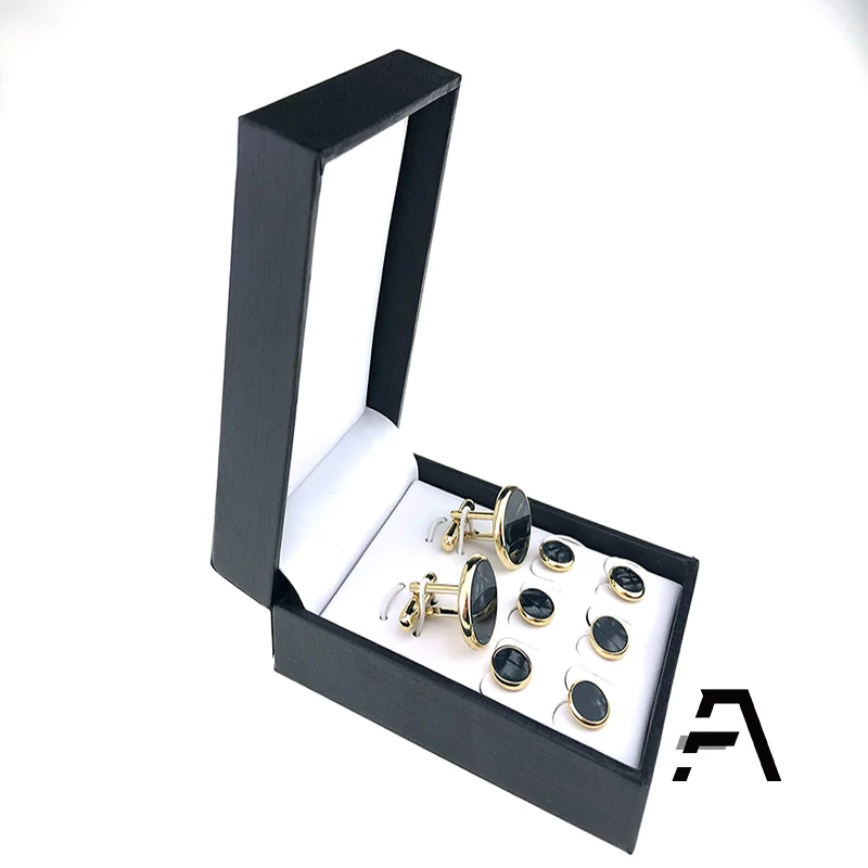 Wholesale Custom Tuxedo Studs And Cufflinks For Men