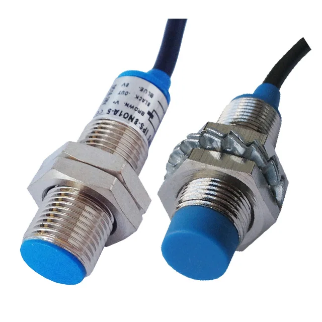 M12 Short Body NPN/PNP 4 Wires Inductive Proximity Sensor Switch  5V/12V/24Vdc/AC110V/220V Metal Detector Sensor IP67 (IBEST)