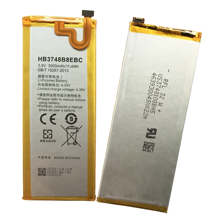
Battery HB3748B8EBC for HUAWEI G7 cell phone battery ASCEND G760 mobile phone battery 