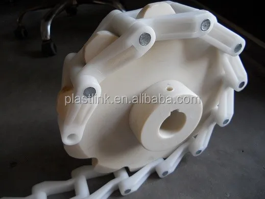 PlastLink waste water tank slurry/sludge scraper chain plastic conveyor chain NH78
