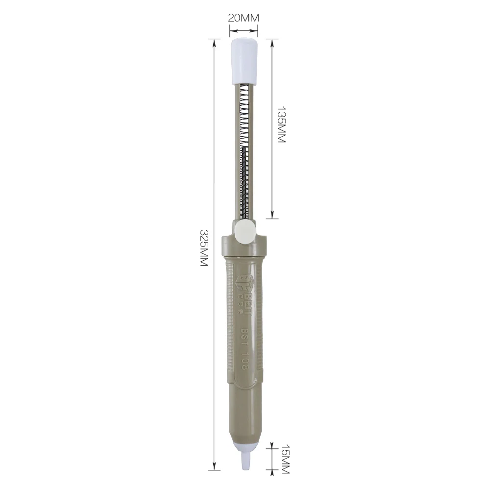 
BEST 108 Factory Direct Sales Aluminum Metal Desoldering Pump Suction Tin Gun Removal Device Soldering Vacuum Sucker Pen 