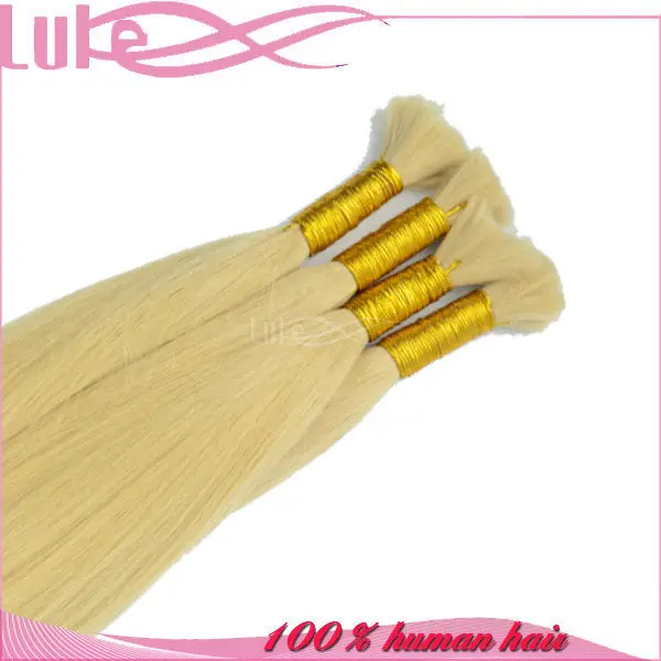 
Most Popular products Grade 8A Virgin Remy Hair Blonde Russian Human Hair Bulk for Wig Making 