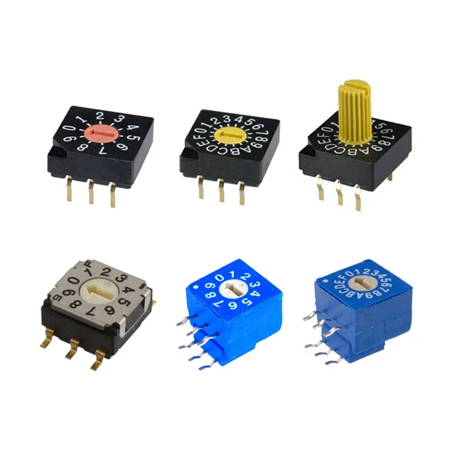 High quality KLS7-SR26 1 2 3 4 pole Rotary switch