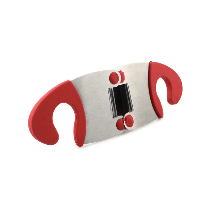 
1pc Pot Clips Stainless Steel Red Black Household Tongs Pot Pan Spoon Holder Spatula Storage Rack Kitchen Cooking Tools 