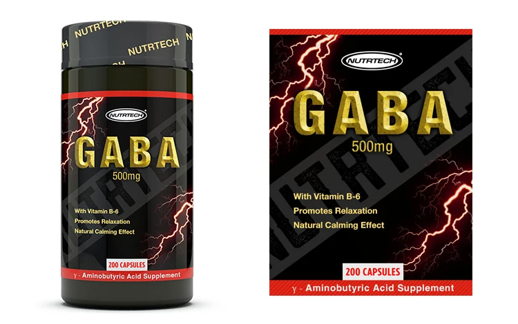 Healthcare supplement G-Aminobutyric Acid with vitamin B GABA Powder