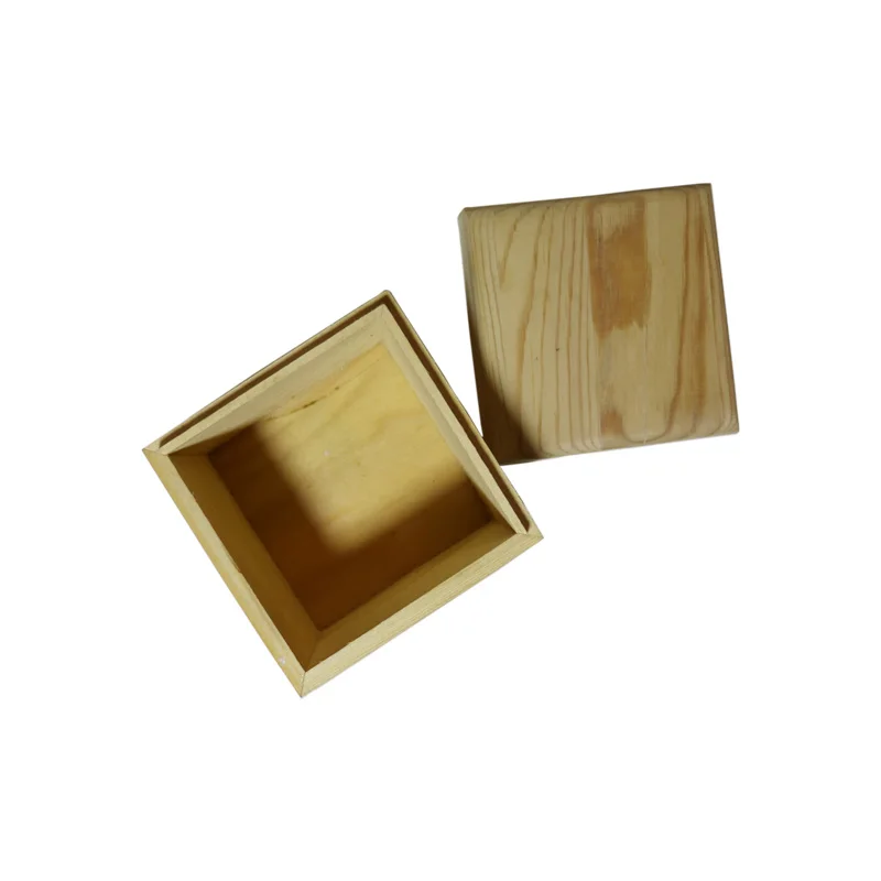 Mini gift packing engraved logo wooden box for sale small wooden gift box