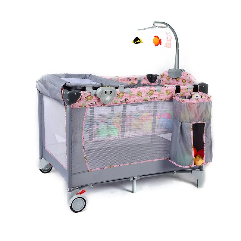 Best Selling Cheap Pink Baby Playard, European Standard En71 Baby Game Yard/