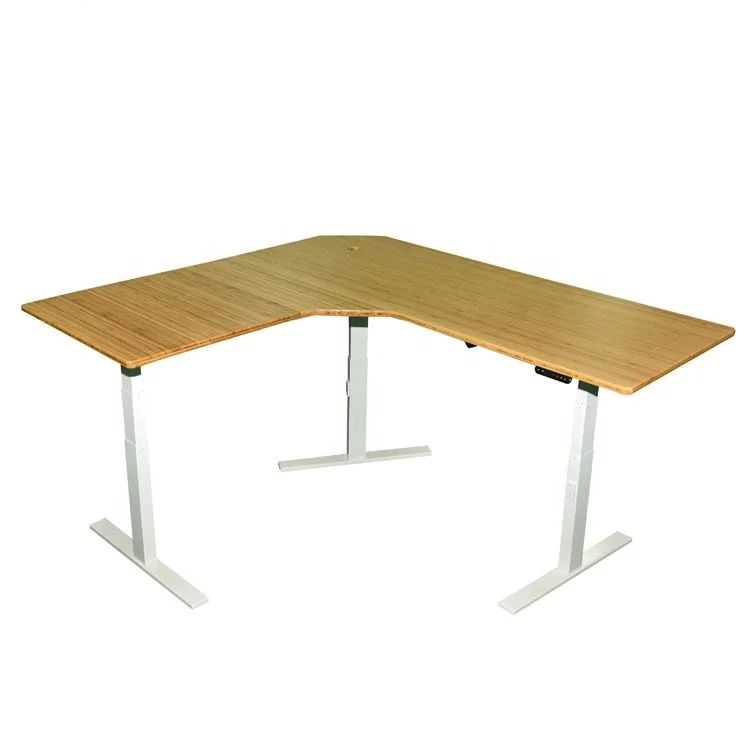 Sit-stand height adjustable table furniture standard executive office adjustable computer sit stand desk