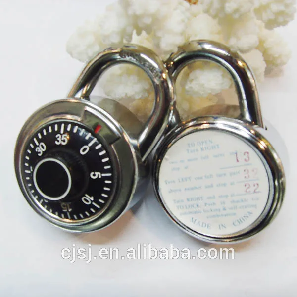 Ch-209 Digits Security Combination Password Door Digital Lock Brass Padlock for Luggage Cabinet