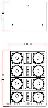 FDB Audio Indoor/Outdoor Speaker Mini Line Array
