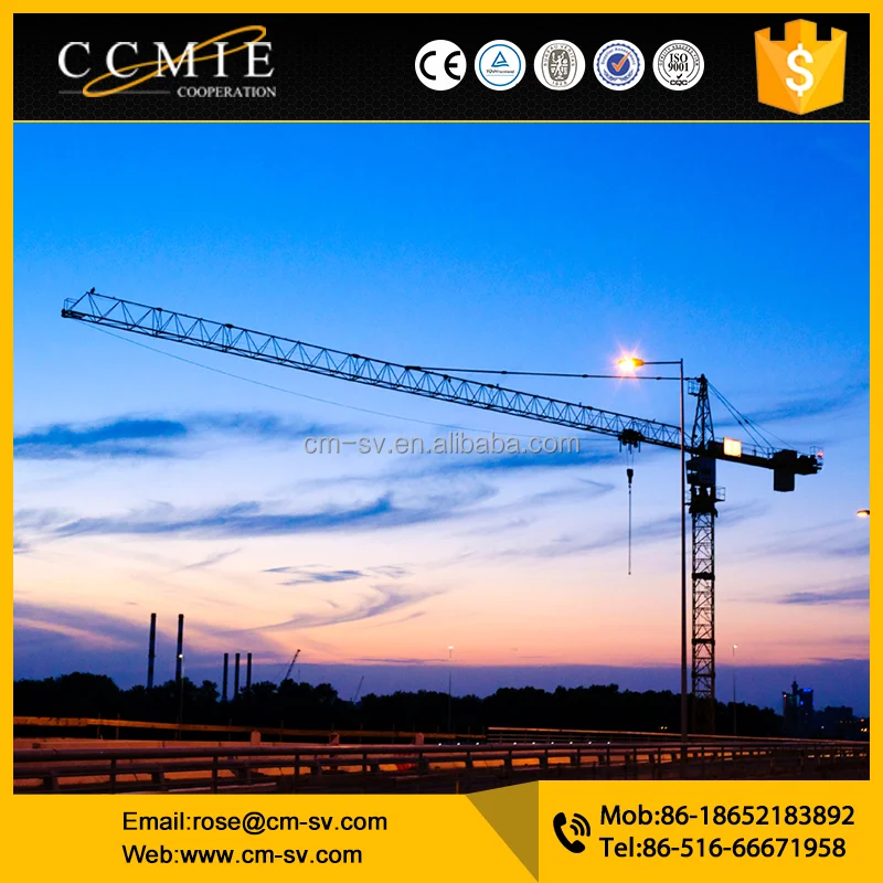 Строительная Техника QTZ40 Башенный Кран на Продажу типа Башенный Кран Цена