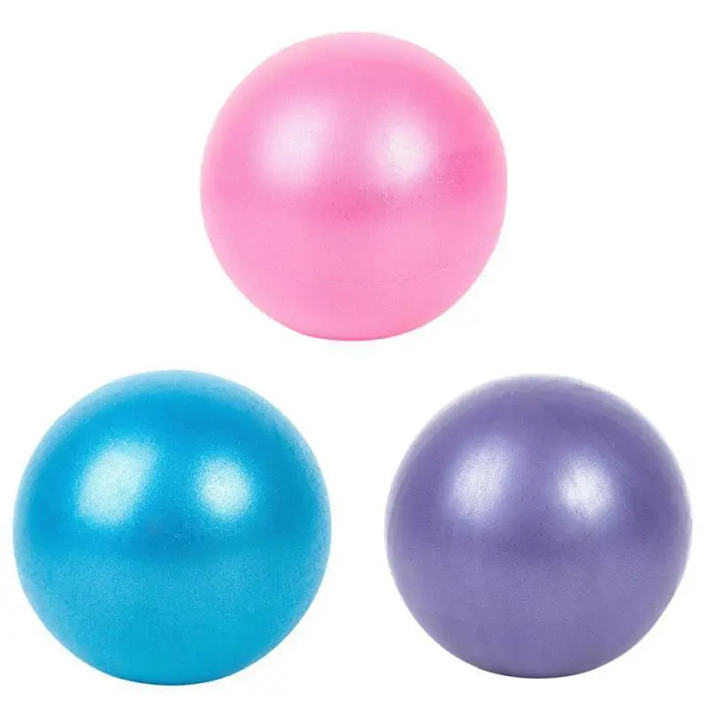 Mini Yoga Ball pilates Exercise Balls with Straw For Fitness Training 20-25cm Pilates Small Stability Exercise Yoga Ball