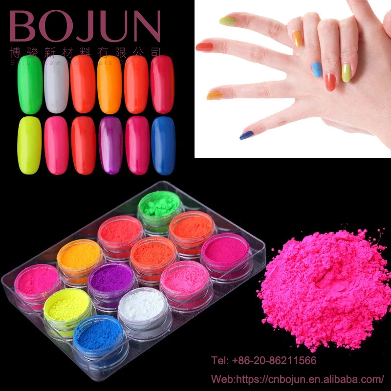 Fluorescent Phosphor Powder Phosphorescence Paint nail polish neon Pigment phosphorescent pigments