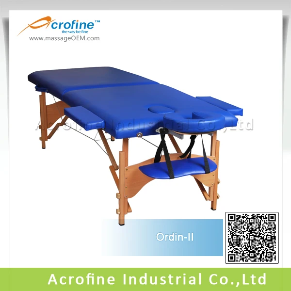Acrofine Reiki wooden portable massage table beauty salon wooden massage bed