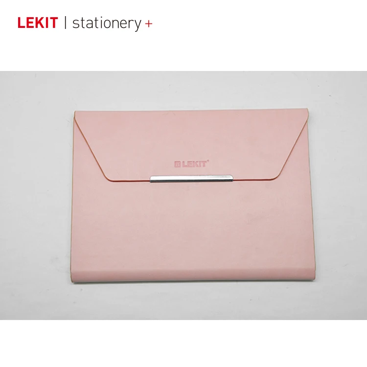 Custom magnetic closure pink GRS PU leather hardcover recycled paper ivory paper weekly planner daily planner 2025