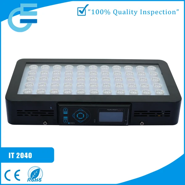 Evergrow LED lighting IT2040 120w led aquarium light water bubble fish lamp