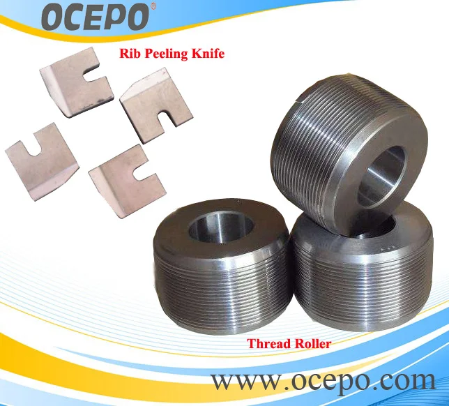 Резьбовой роликовый штамп для вальцовочной машины для арматуры