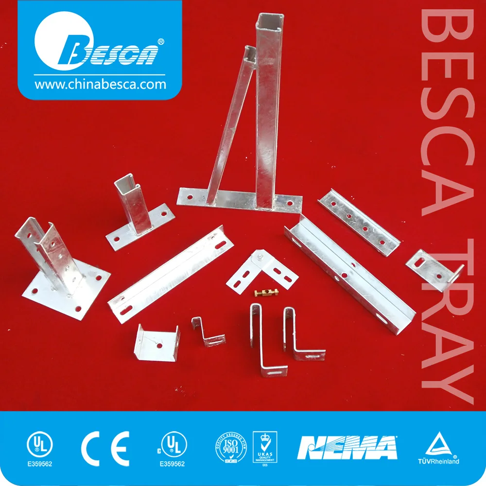 Горячей оцинковкой после изготовления Щелевой Канал со стойкой с пружинная гайка