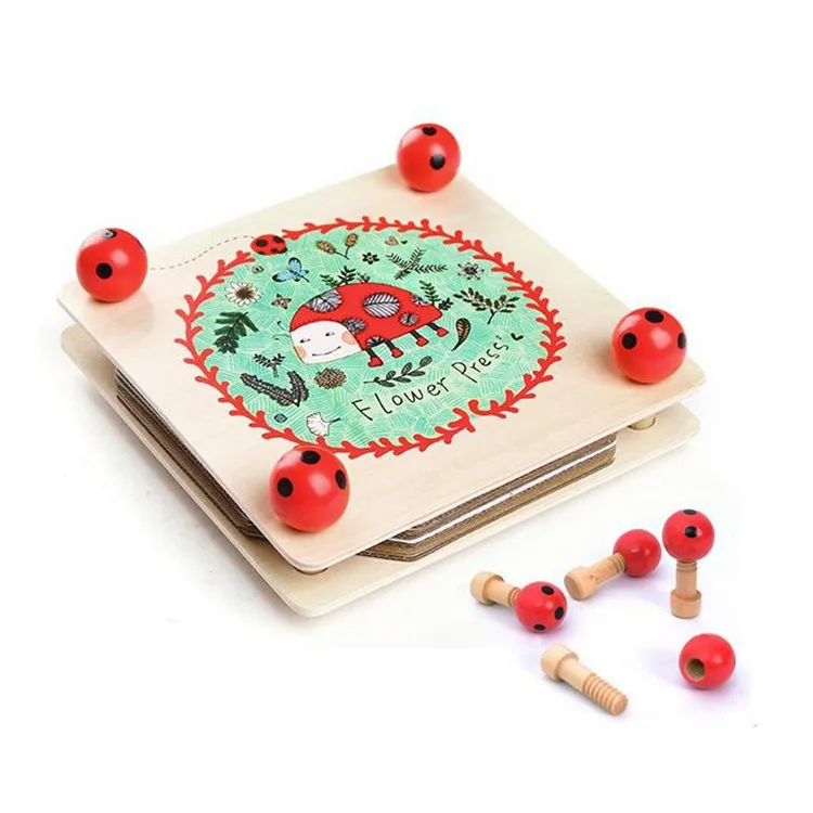 2022 Amazon hot selling Flower Press Educational toy diy kit