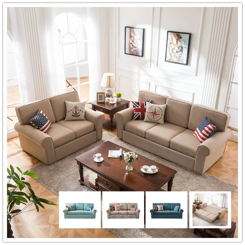 Досуг стиль мебель для дома GL6051B вытащить металлический каркас диван-кровать