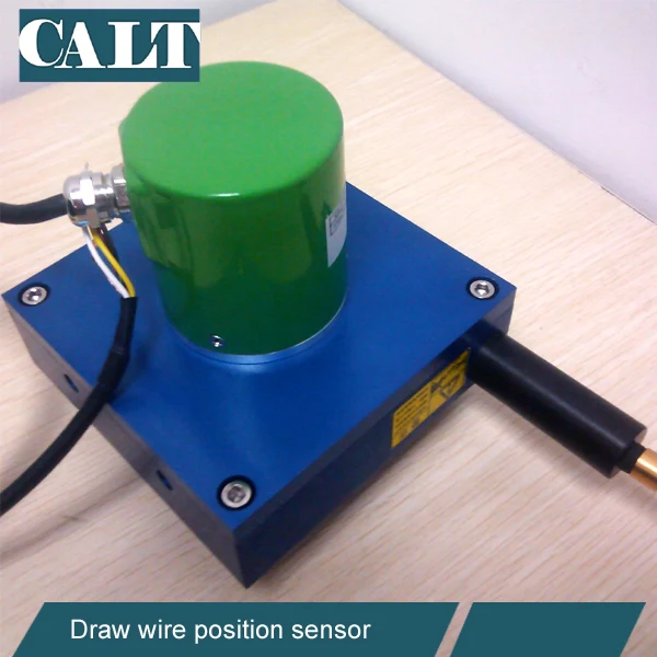 Pезистивный линейный датчик положения 0 - 5 К линейный резистивный датчик положения измерение длины диапазон 1000 мм