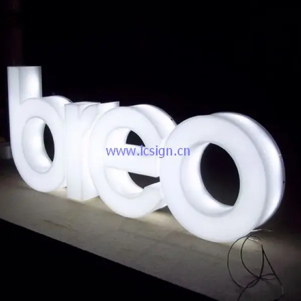 high quality acrylic Super slim acrylic lighted sign acrylic LOGO LED edge lit sign holder with aluminum base sign