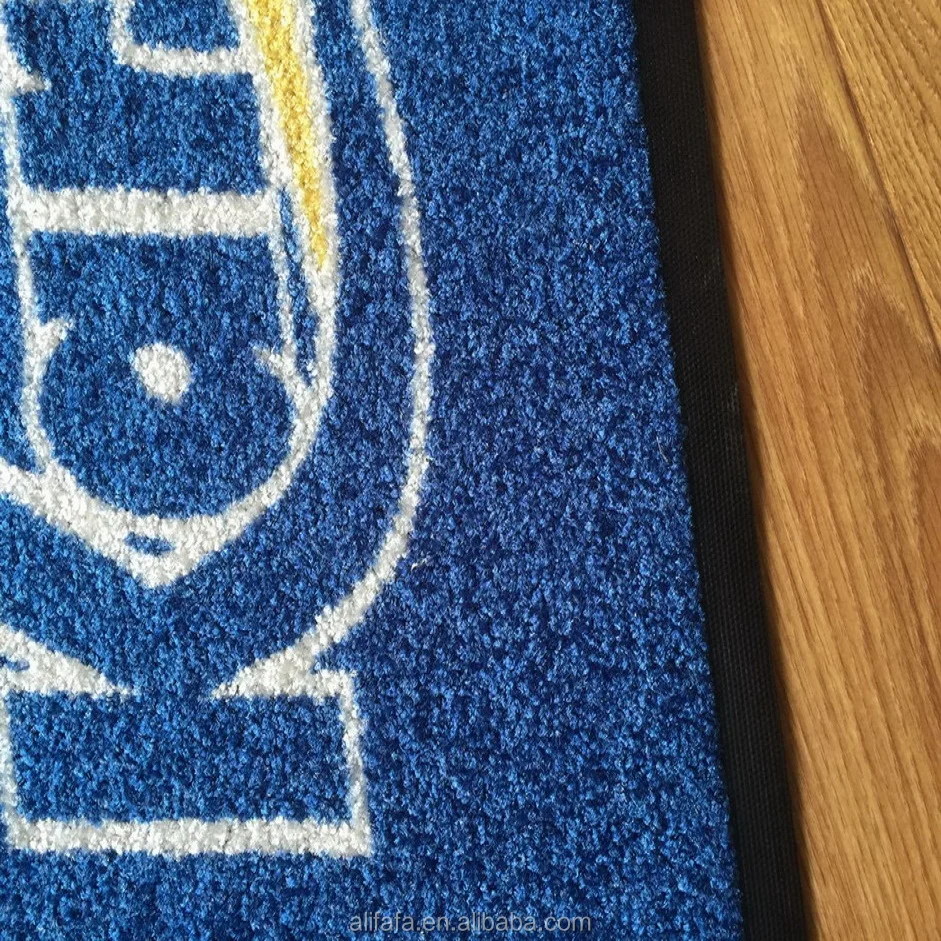 Washable custom nylon print entrance rubber logo mat