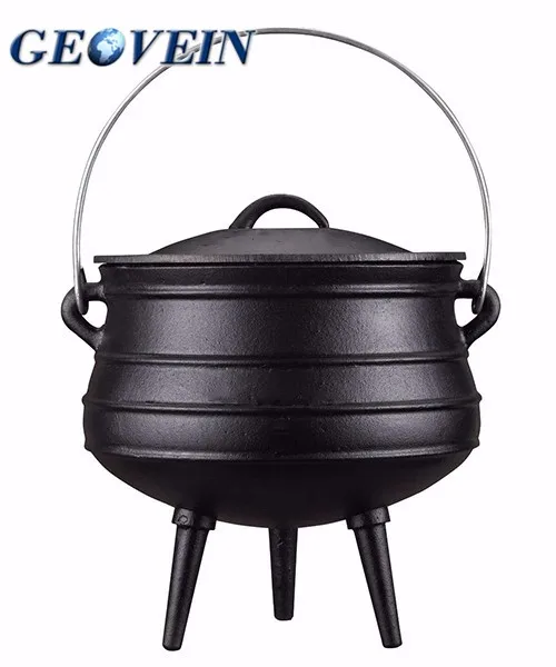 European Hot Selling Cast Iron Large Cooking Pot Cauldron For Sale