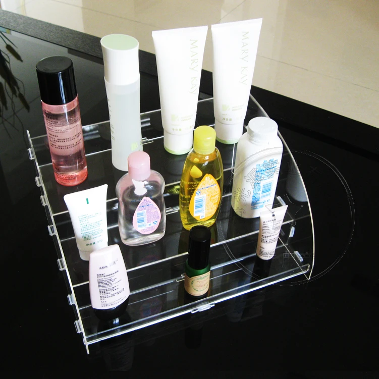 
acrylic deco cosmetic organizer clear clear acrylic makeup organizer with 5 drawers 