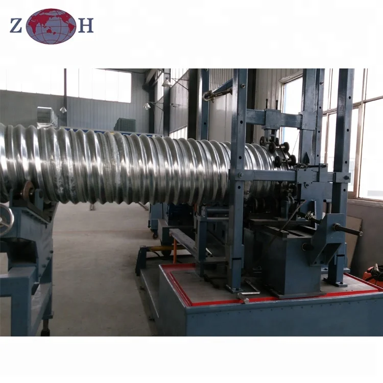 Corrugated Metal Culvert Pipe Making Machine
