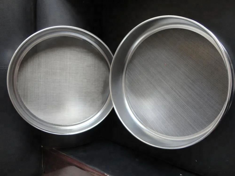sand / stone / aggregate / soil stainless steel standard test sieves
