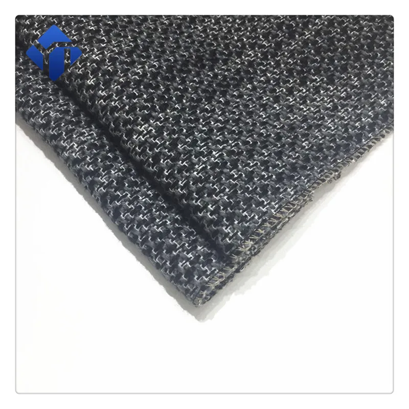 
Tweed Polyester Women Clothing Multicolor Fabric Woven Plain Sustainable Comfortable Woolen YARN DYED Accept Custom Designs 9887 
