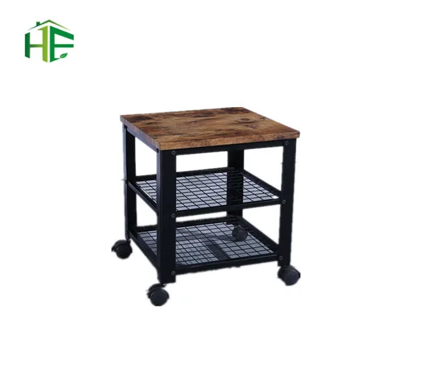 2 яруса полки современный деревянный журнальный столик набор с колесами мебель для гостиной