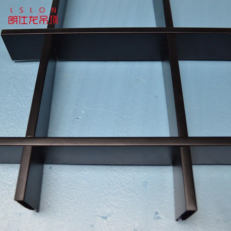 Metal Ceiling Aluminum Grid Ceiling Panel Building Material Grille Suspended Ceiling