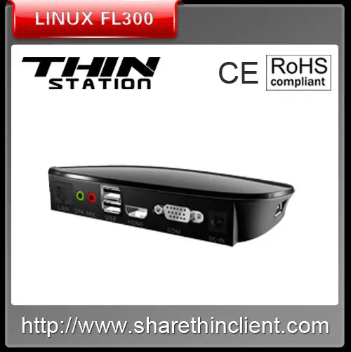 китай ультра тонкий компьютер оптовиков fl300 ос linux 2. 6, хр сервера терминалов, поддержки vedio плеер, 1080p работы в офисе