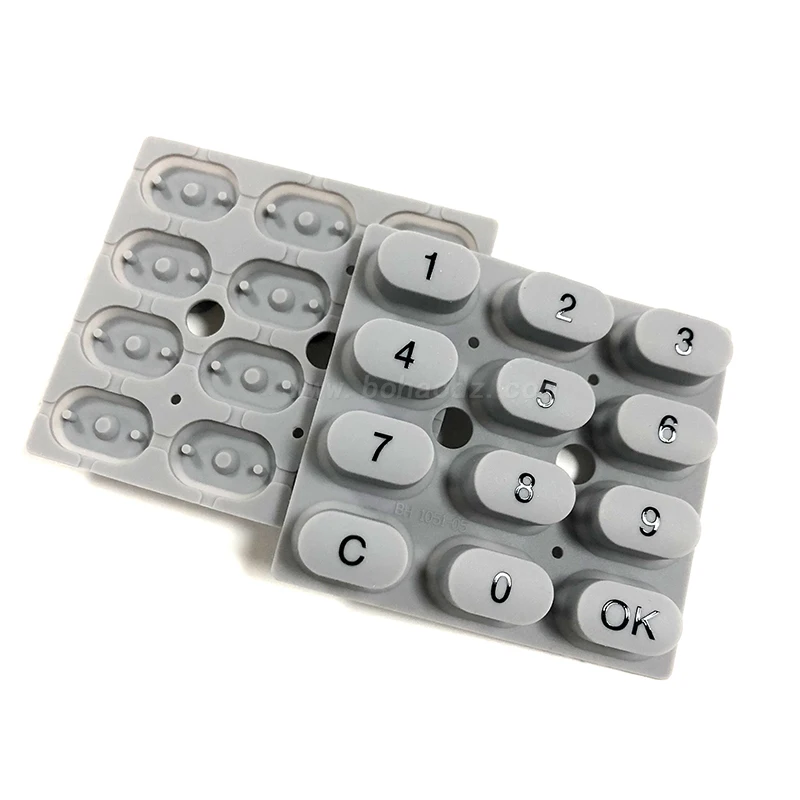 
15 Years Keypad Manufacturer Free Sample Silicone Rubber Button Pad 