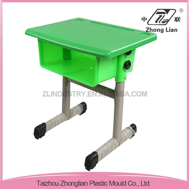 China made primary school adjustable writing children table chair