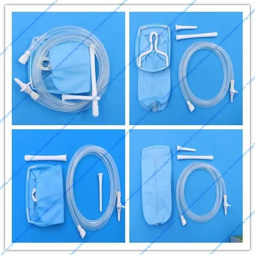 Hot sale Reusable Intestinal Douche/Enema Bag/Medi Grade Home Enema Bag Colonic Irrigation Kit disposable Detox Douche