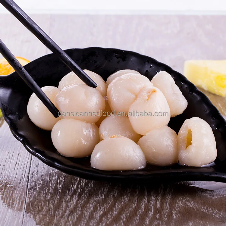 Manufacturer Wholesale Supply Canned Fruits Fresh Lychee In Syrup Natural Canned Lychee