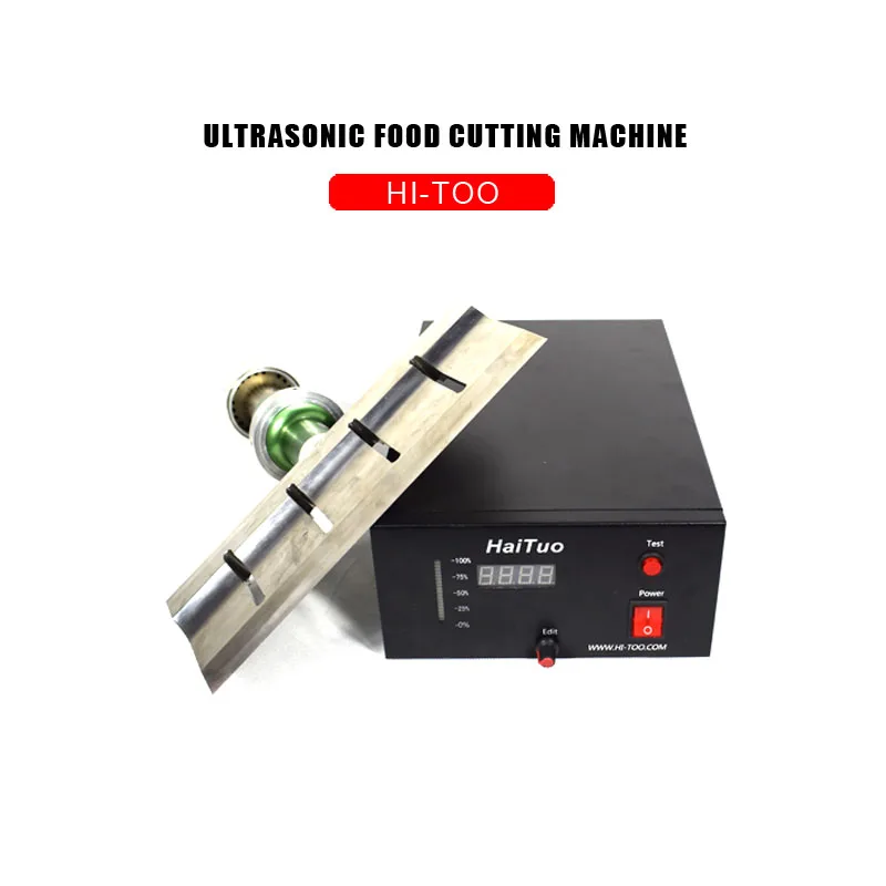 
HI-TOO300 round cake slicer ultrasonic food cutting machine 