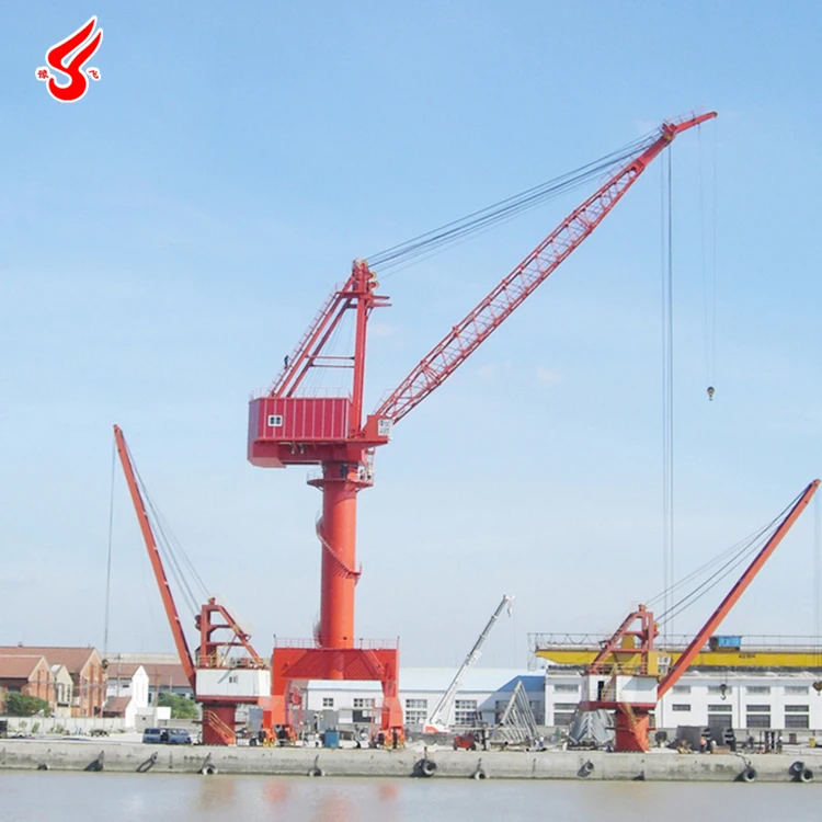 10 ton portal loading and unloading ship crane for sale at low prices