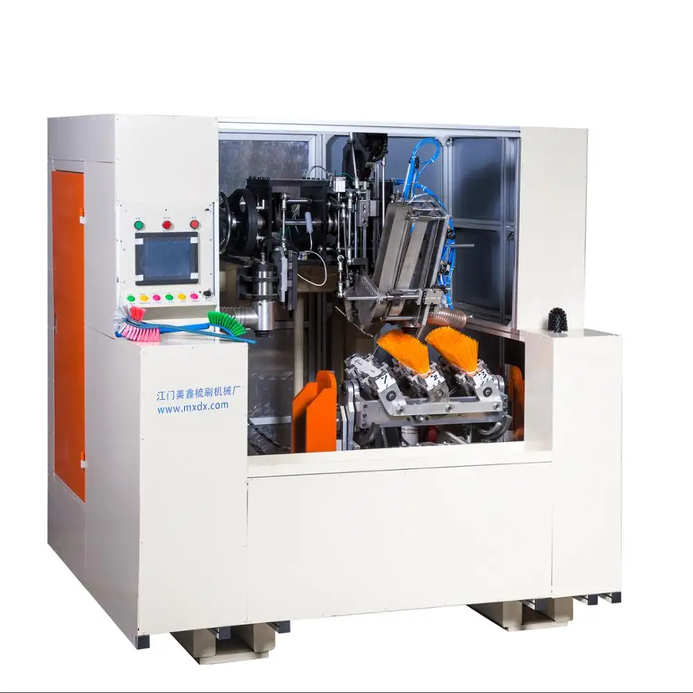 hot sale 5 axis drilling and tufting broom making machine